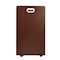 Adiroffice 50-Compartment Mobile Wood Roll File Storage Organizer in Mahogany ADI626-MA-MK - alternate 5